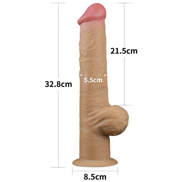 Dual Layered Dildo 12.5 - LO-LV411034 - Teknashop Ltd