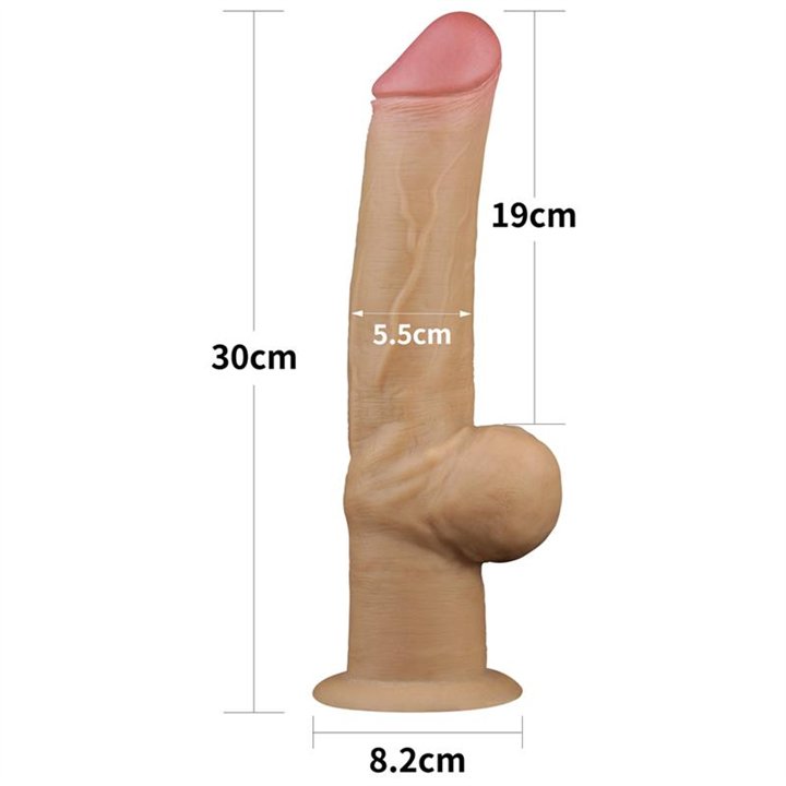 Dual Layered Dildo 12 - LO-LV411033 - Teknashop Ltd