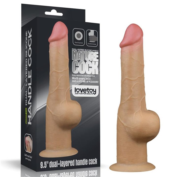 Dual Layered Dildo 9.5 - LO-LV411031 - Teknashop Ltd