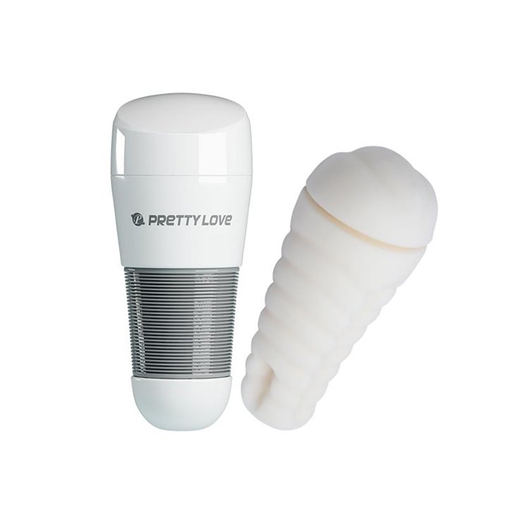 Pretty Love Masturbator Kitty White - BM-00900T49NN-3 - Teknashop Ltd