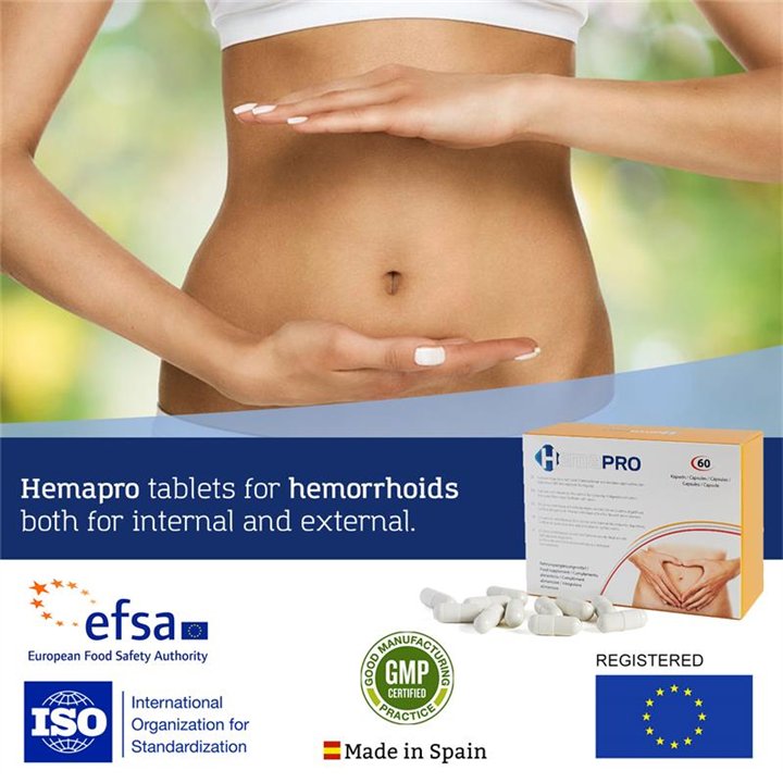 Hemapro Hemorrhoids Pills 60 Tablets - 8437012718067 - Teknashop Ltd