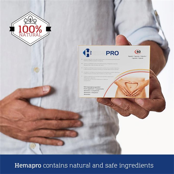 Hemapro Hemorrhoids Pills 60 Tablets - 8437012718067 - Teknashop Ltd