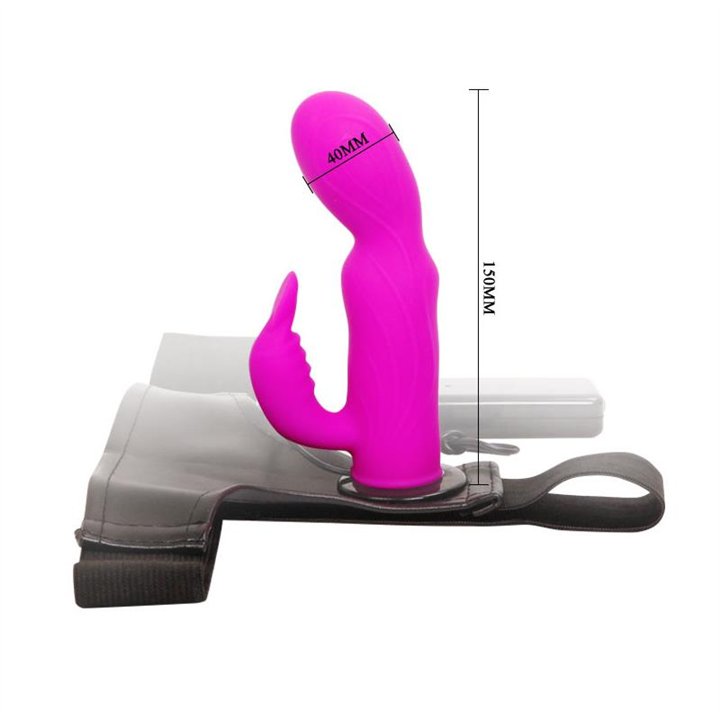 Baile Strap-on Dildo Purple 15 cm - BW-022042 - Teknashop Ltd