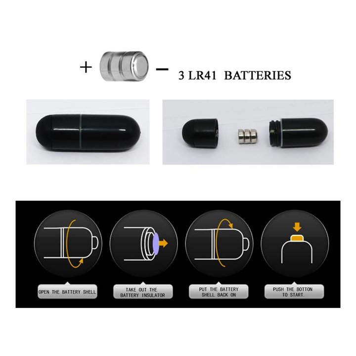 Pretty Love Vibrating Cock Ring Locker Black - BI-210149 - Teknashop Ltd