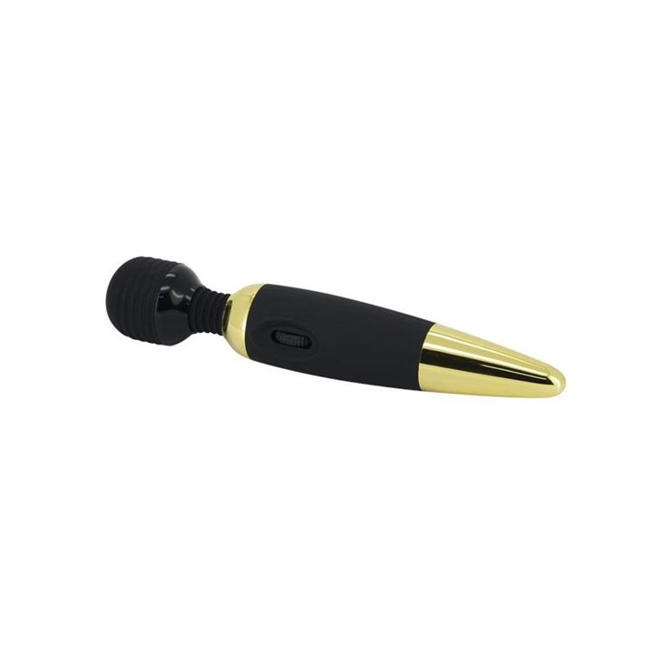 Pretty Love Massager Power Wand Black and Gold - BW-055009-2 - Teknashop Ltd