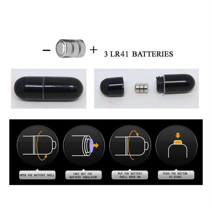 Pretty Love Vibrating Cock Ring Esther Black - BI-026218 - Teknashop Ltd