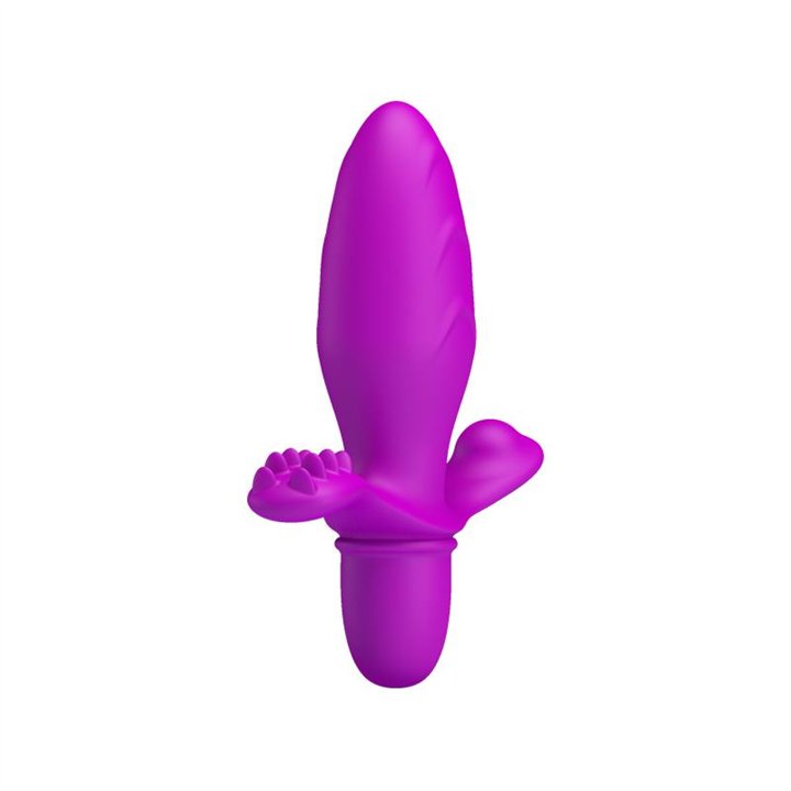 Butt Plug with Vibration Fitch Purple - BI-014288 - Teknashop Ltd