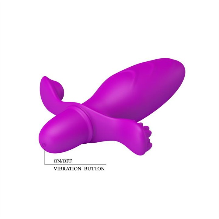 Butt Plug with Vibration Fitch Purple - BI-014288 - Teknashop Ltd