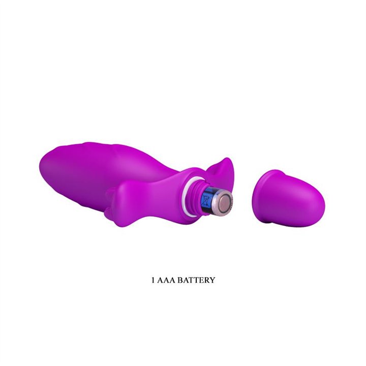 Butt Plug with Vibration Fitch Purple - BI-014288 - Teknashop Ltd