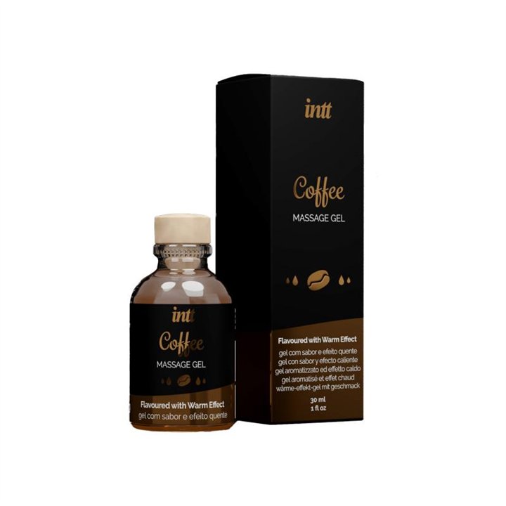 Kissable Massage Coffee Gel 30 ml. - 5600304015554 - Teknashop Ltd