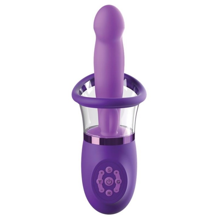 Stimulator with Tonge and Suction Ultimate Pleasure Pro Plus - PD-4970-12 - Teknashop Ltd