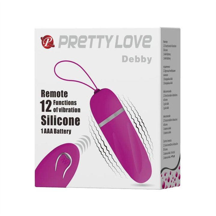 Pretty Love Vibrating Bullet Debby Purple - BI-014405W - Teknashop Ltd