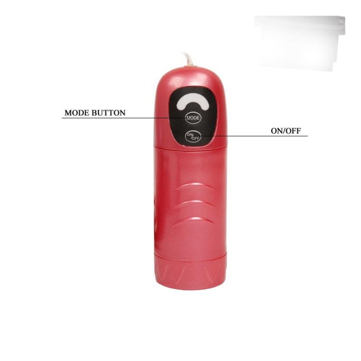 Baile Vibrating Strap-on with Dildo Pink  18 cm - BW-022038 - Teknashop Ltd
