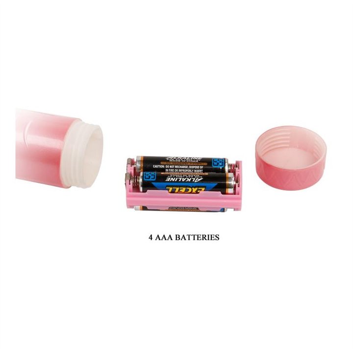 Baile Vibrating Strap-on with Dildo Pink  18 cm - BW-022038 - Teknashop Ltd