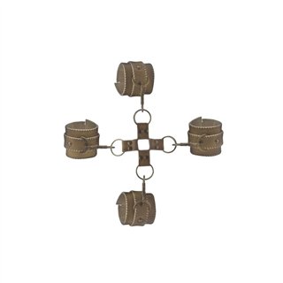 Shots Ouch! Brown Hogtie - OU168BRN - Teknashop Ltd