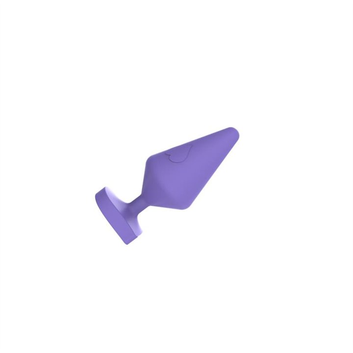 Large Luv Heart Plug Purple Silicone - CN-101400297 - Teknashop Ltd