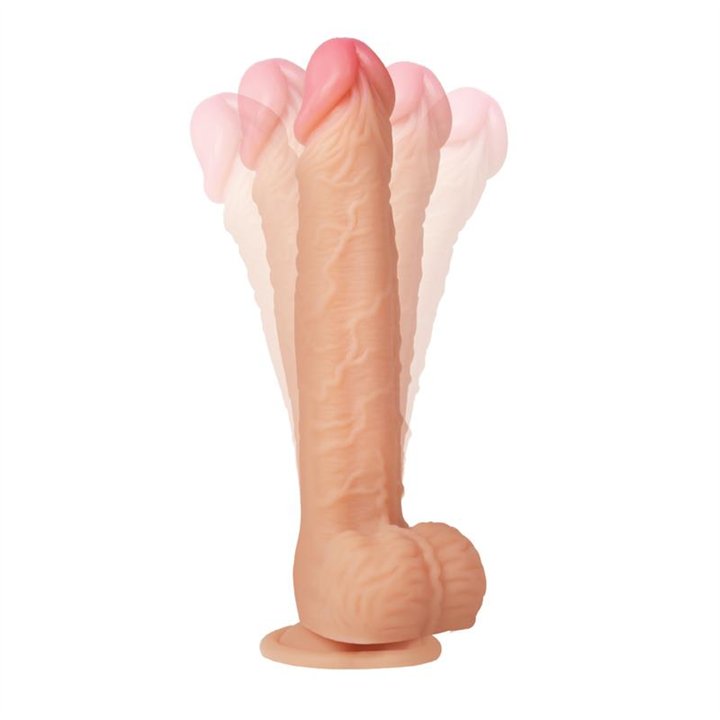 Magnus 3.0 Realistic Vibrating and Rotating Dildo Remote Control Liquid Silicone - IN-043 - Teknashop Ltd