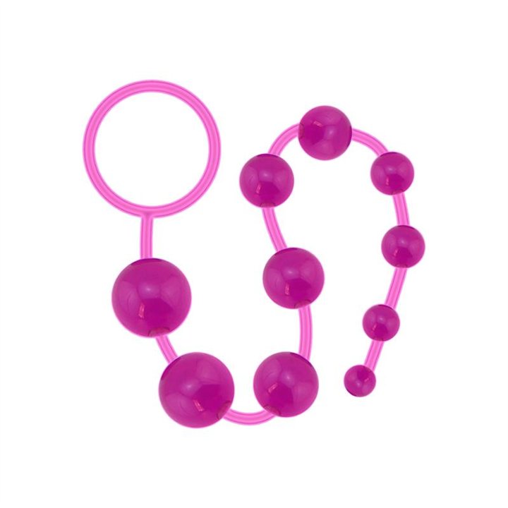 G.Flex Bendable Thai Anal Beads Pink - LT-654 - Teknashop Ltd
