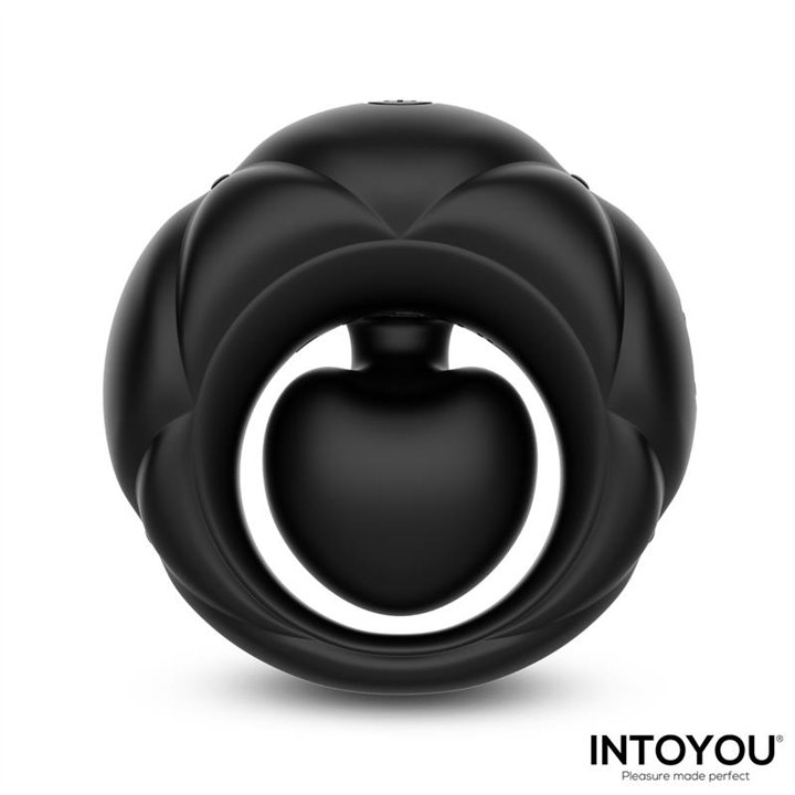 Torus Vibrating Ring with Clitoral Ball and Remote Control USB - U-321 - Teknashop Ltd