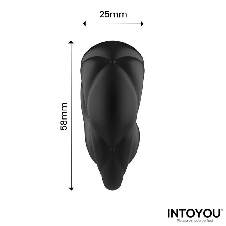 Torus Vibrating Ring with Clitoral Ball and Remote Control USB - U-321 - Teknashop Ltd