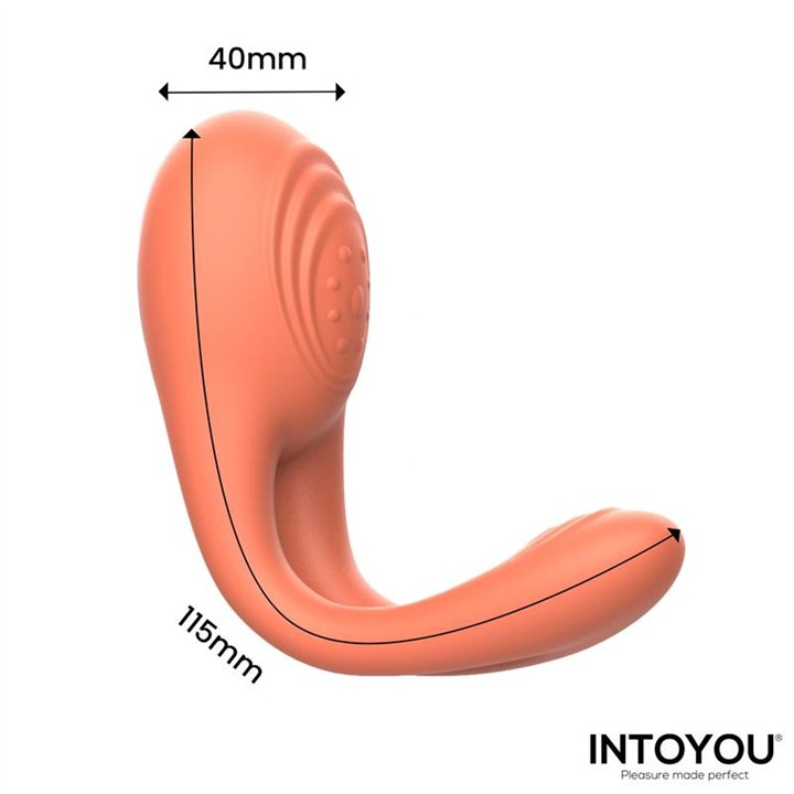 Lovit Vibrating Couple Toy Flexible with Remote Control - U-324 - Teknashop Ltd