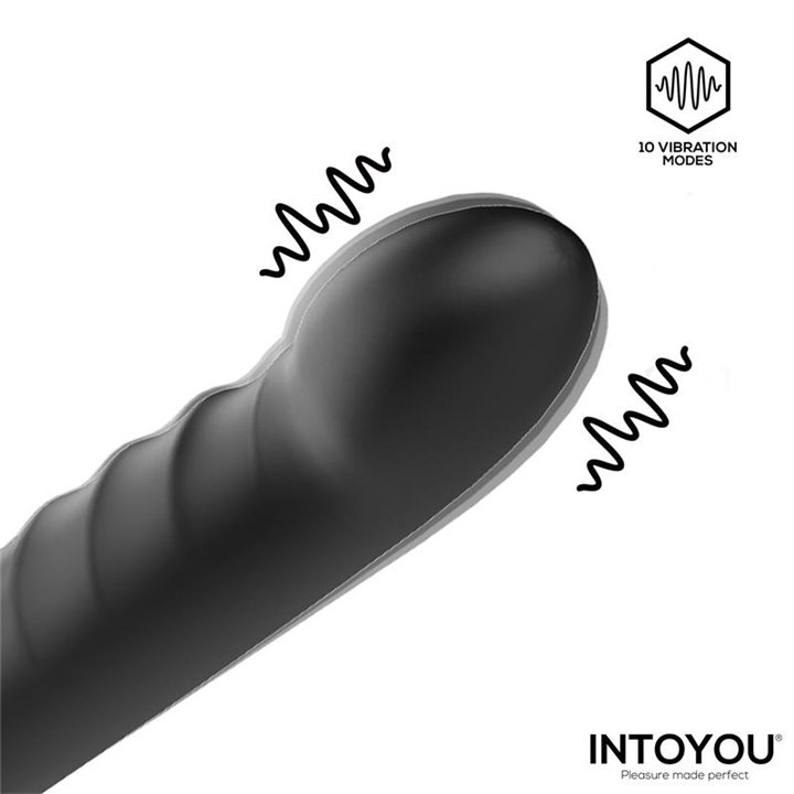 Magnor Dildo with Double Ring and Balls Stimulator - U-232 - Teknashop Ltd