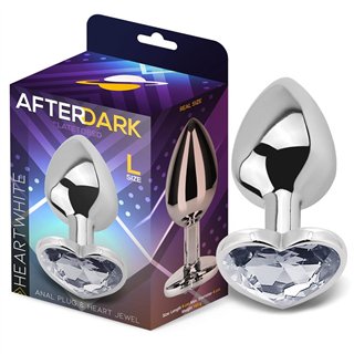 Heart Shaped Butt Plug Size Talla L - AD-244 - Teknashop Ltd