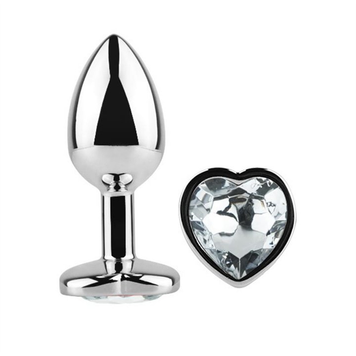 Heart Shaped Butt Plug Size Talla L - AD-244 - Teknashop Ltd