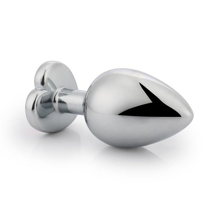 Heart Shaped Butt Plug Blue Sapphire Size L - AD-245 - Teknashop Ltd