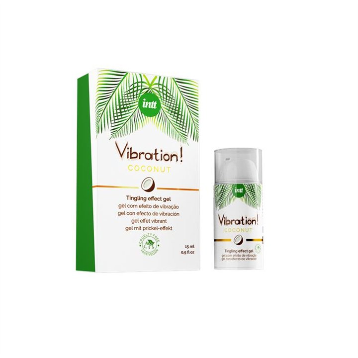 Liquid Vibrator Coconut 100% Vegan Heat Effect 15 ml - 5600692473905 - Teknashop Ltd