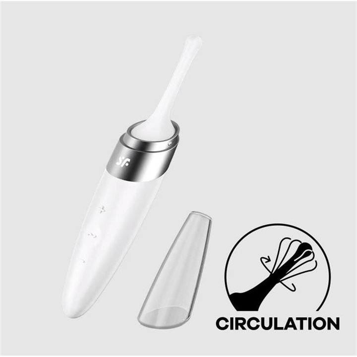 Twirling Delight Rotating Stimulator White - 4061504009711 - Teknashop Ltd