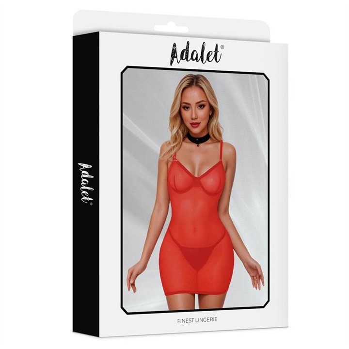 Hazel Babydoll Red - A-860 - Teknashop Ltd