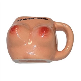 Ceramic Breast Magnet Jar - 8412345053559 - Teknashop Ltd