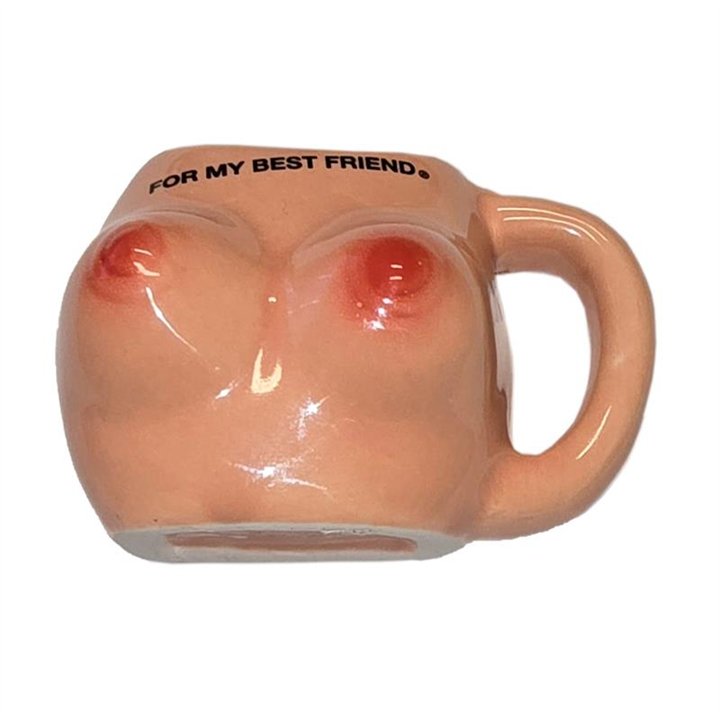 Ceramic Breast Magnet Jar - 8412345053559 - Teknashop Ltd