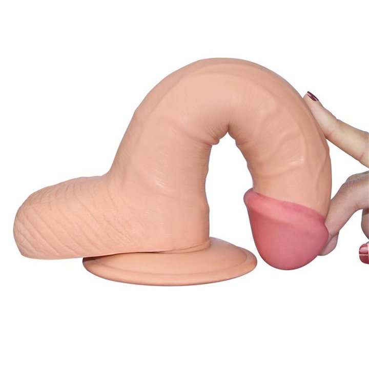 Dildo The Ultra Soft Dude 8.8 Flesh - LO-LV1085 - Teknashop Ltd