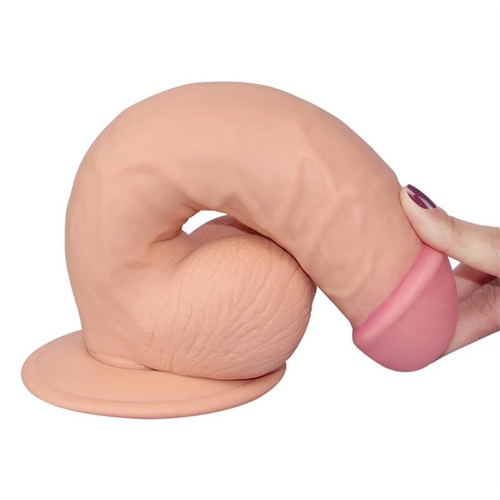 Dildo The Ultra Soft Dude 8.5 Flesh - LO-LV1081 - Teknashop Ltd