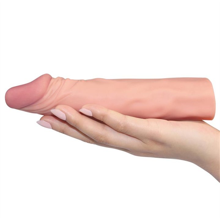 Penis Sleeve Add 2 Pleasure X Tender Flesh - LO-LV1053-F - Teknashop Ltd