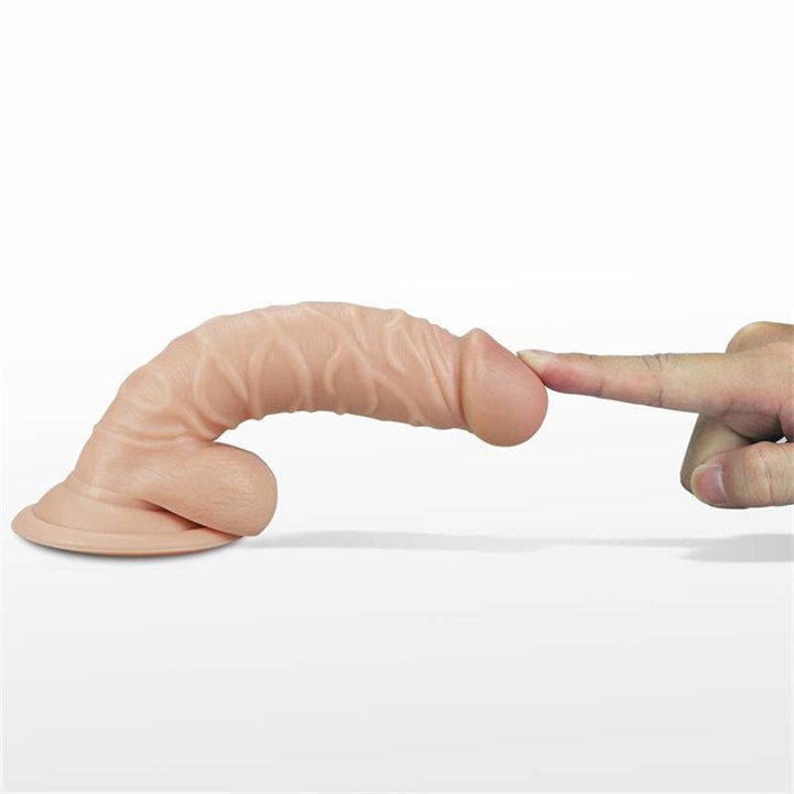 Dildo Real Extreme with Vibration 7.5 Flesh - LO-350046-1 - Teknashop Ltd