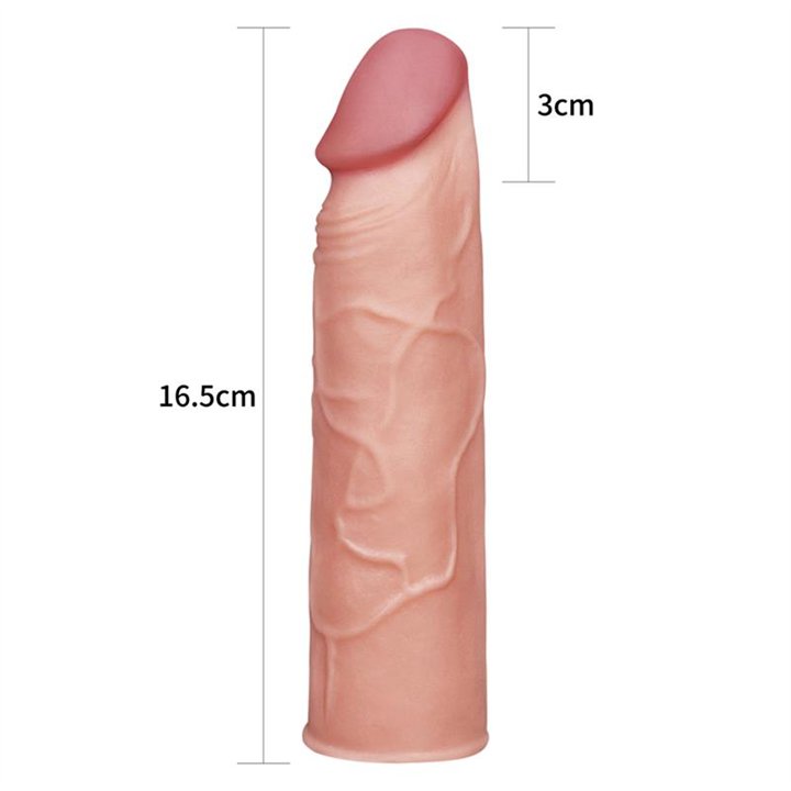 Penis Sleeve Pleasure X Tender Flesh - LO-LV1050-F - Teknashop Ltd