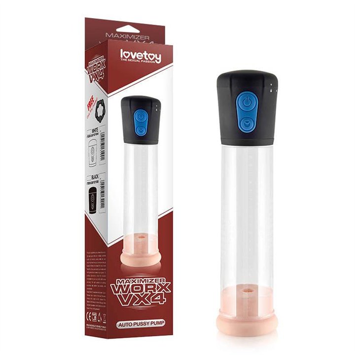 Automatic Penis Pump Maximizer Worx VX4 Vagina - LO-361019 - Teknashop Ltd