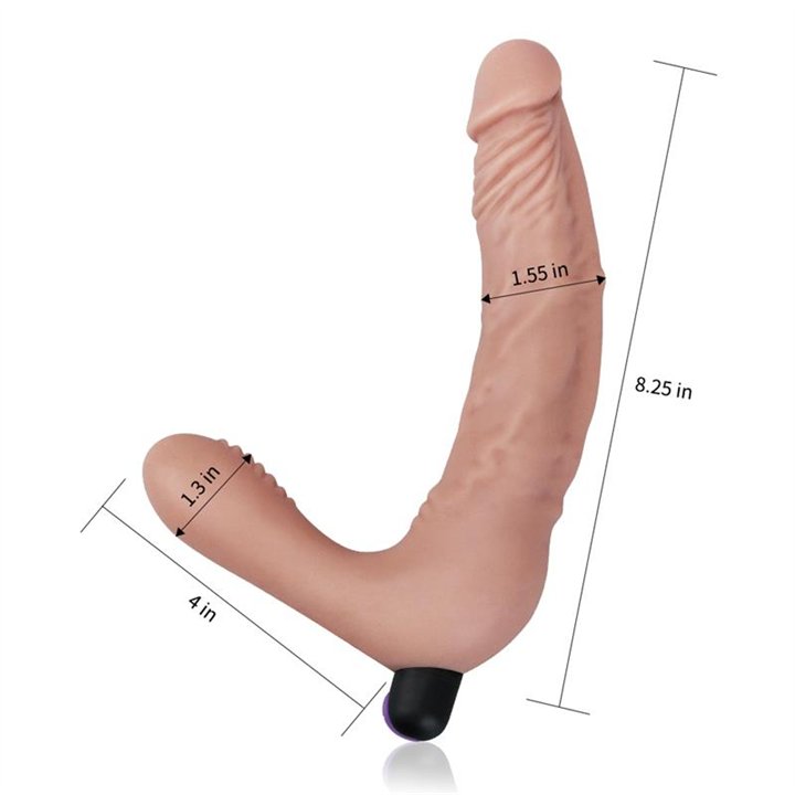 Strapless Double Dildo Silicone USB - LO-LV430200 - Teknashop Ltd