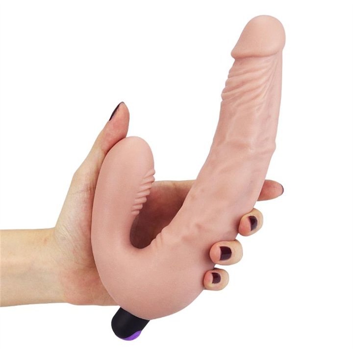 Strapless Double Dildo Silicone USB - LO-LV430200 - Teknashop Ltd