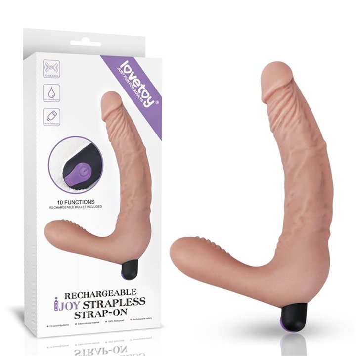 Strapless Double Dildo Silicone USB - LO-LV430200 - Teknashop Ltd