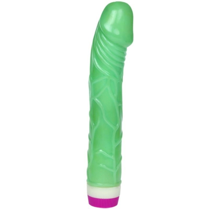 BAILE - WAVES OF PLEASURE VIBRATOR 23 CM GREEN - D-218751 - Teknashop Ltd