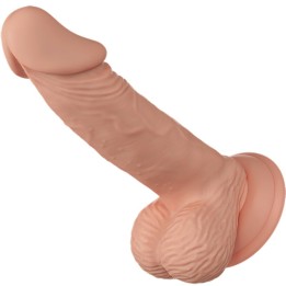 BAILE - BEAUTIFUL ENCOUNTER ZEBULON FLEXIBLE REALISTIC DILDO 19.4 CM NATURAL - D-234967 - Teknashop Ltd