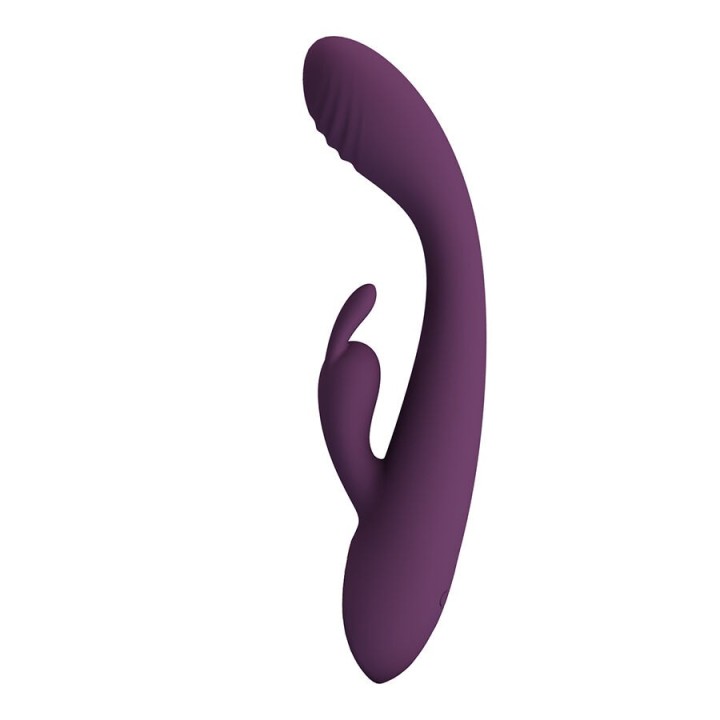 PRETTY LOVE - EMMA RABBIT PURPLE VIBRATOR WITH STIMULATOR - D-245231 - Teknashop Ltd