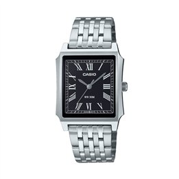 CASIO TIMELESS COLLECTION Mod. TANK - STEEL BLACK - WW.MTP-B190D-1BVEF - Teknashop Ltd