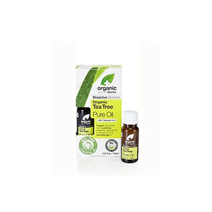Dr Organic Tea Tree Pure Oil 10ml - unisex - Teknashop Ltd