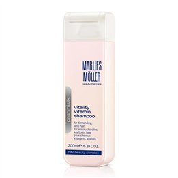Marlies Moller Pashmisilk Vitalty Vitamin Shampoo 200ml - unisex - Teknashop Ltd