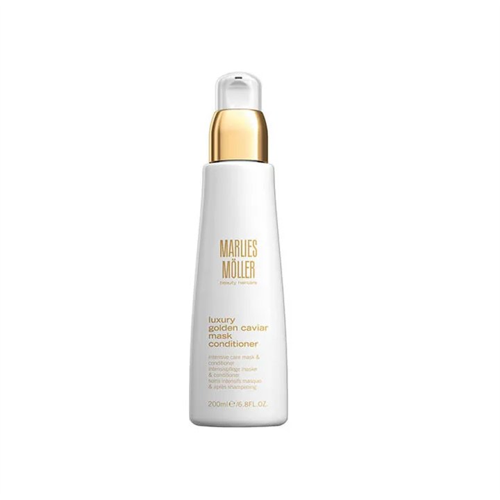 Marlies Moller Luxury Golden Caviar Mask Conditioner 200ml - unisex - Teknashop Ltd
